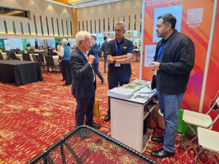 Presenting to the Indian State Minister of Agriculture at OFIC 2024